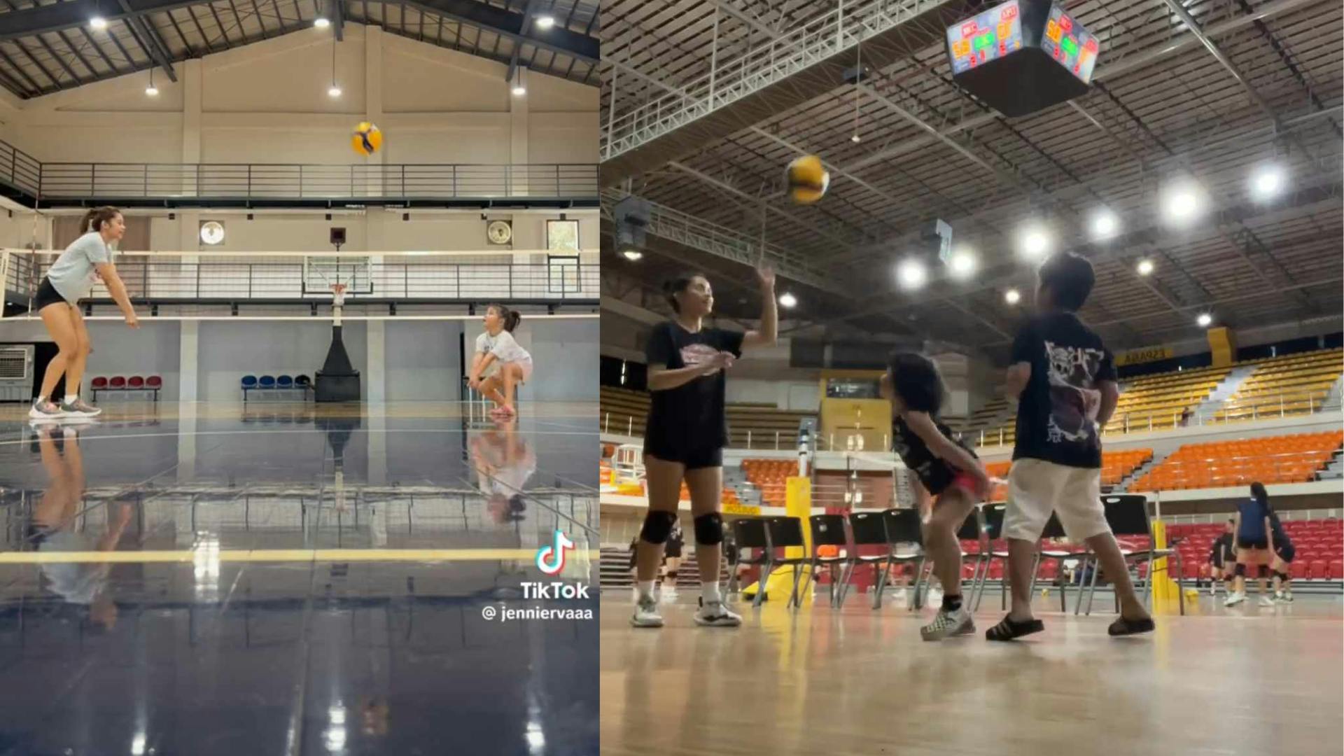 Coach in the Making? Chery Tiggo libero Jen Nierva shows potential in her Volleyball 101 with Iska